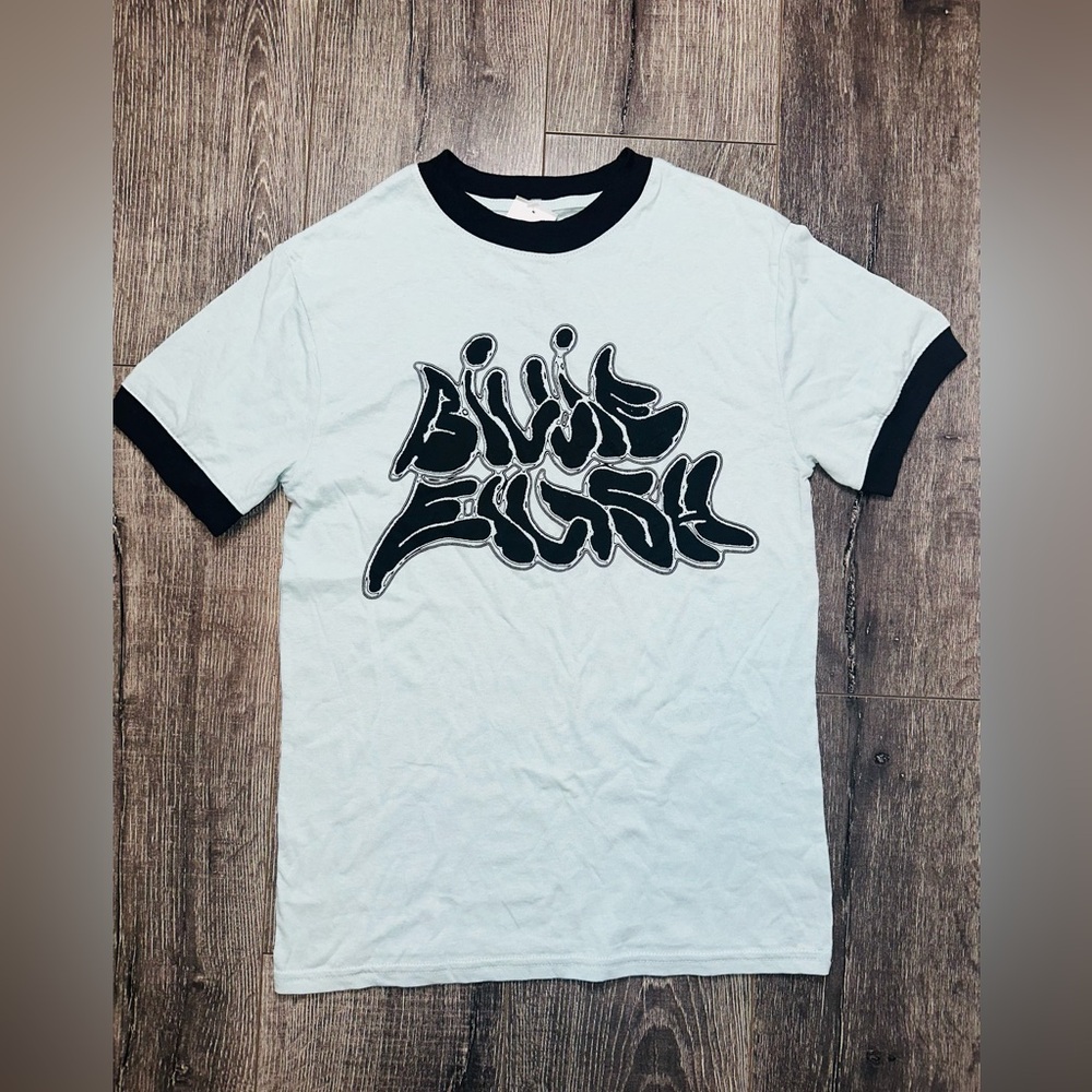 Billie Eilish Short-Sleeve Graphic Ringer T-shirt